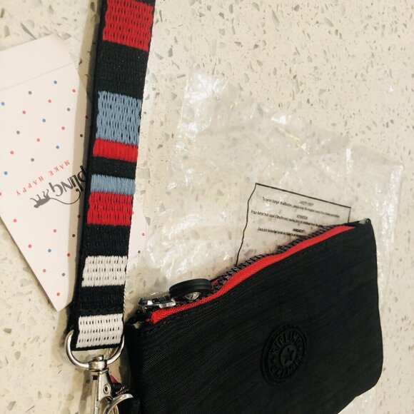 reduced vintage brand new Kipling pen bag clutch makeup bag  k101. - Picture 7 of 8